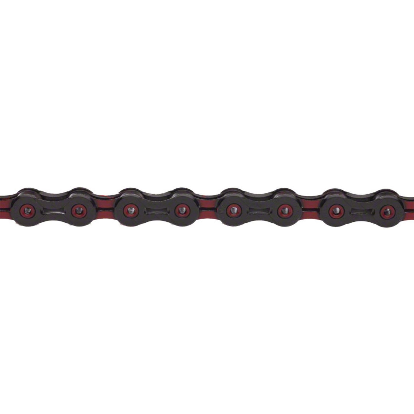 KMC DLC 10 Chain - 10-Speed, 116 Links, Black/Red [MPN: CN10927]_1183311