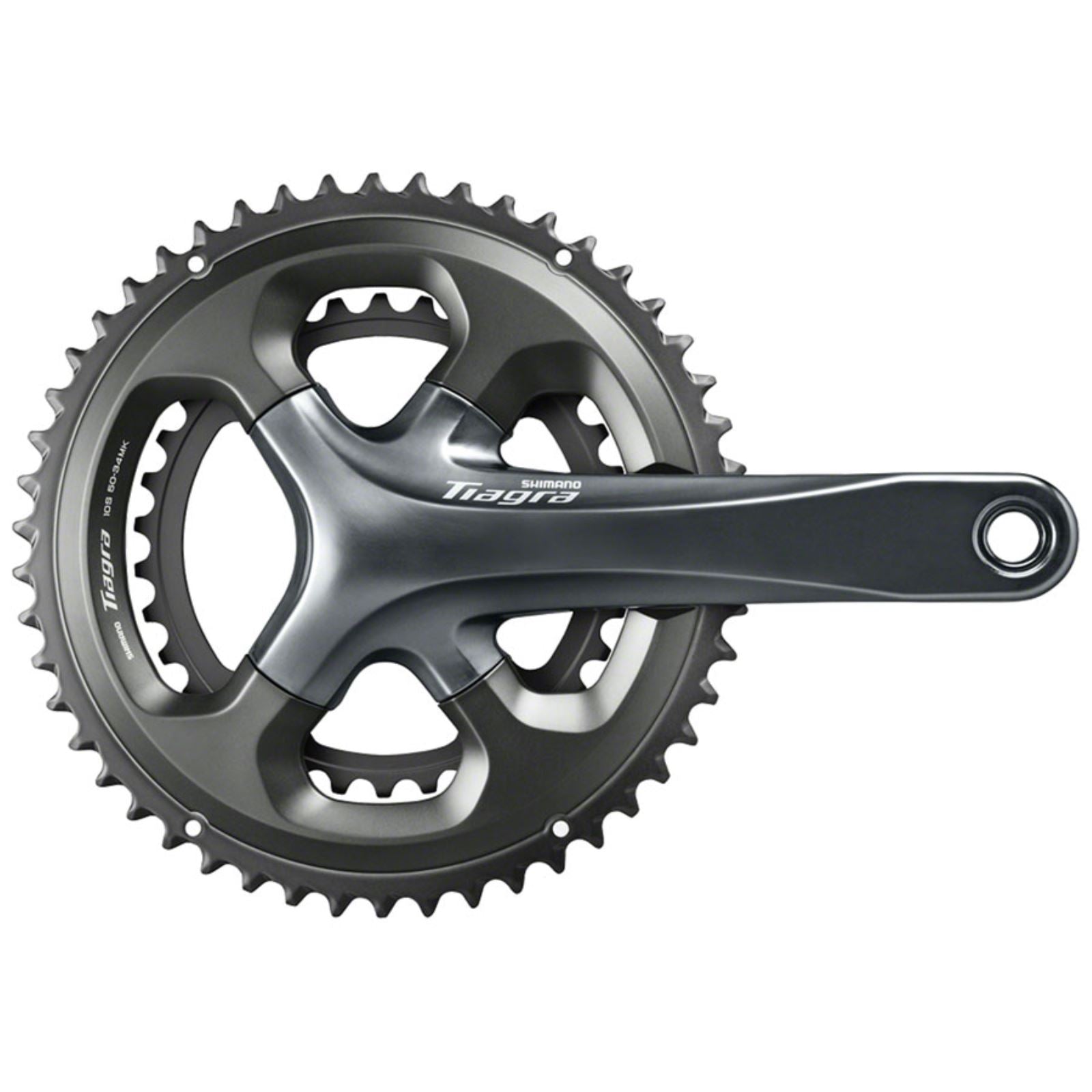 Shimano Tiagra FC-4700 Crankset - 170mm, 10-Speed, 50/34t, Gray [MPN: EFC4700CX04]_1183964