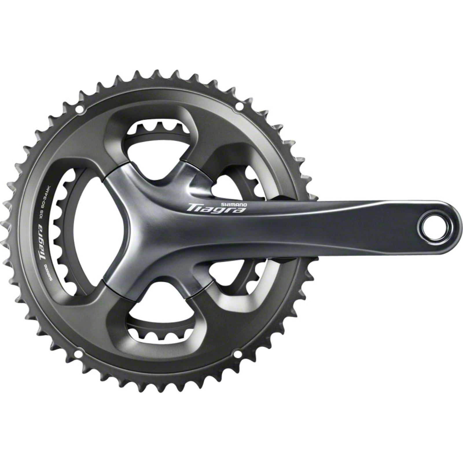 Shimano Tiagra FC-4700 Crankset - 172.5mm, 10-Speed, 52/36t, Gray [MPN: EFC4700DX26]_1183967