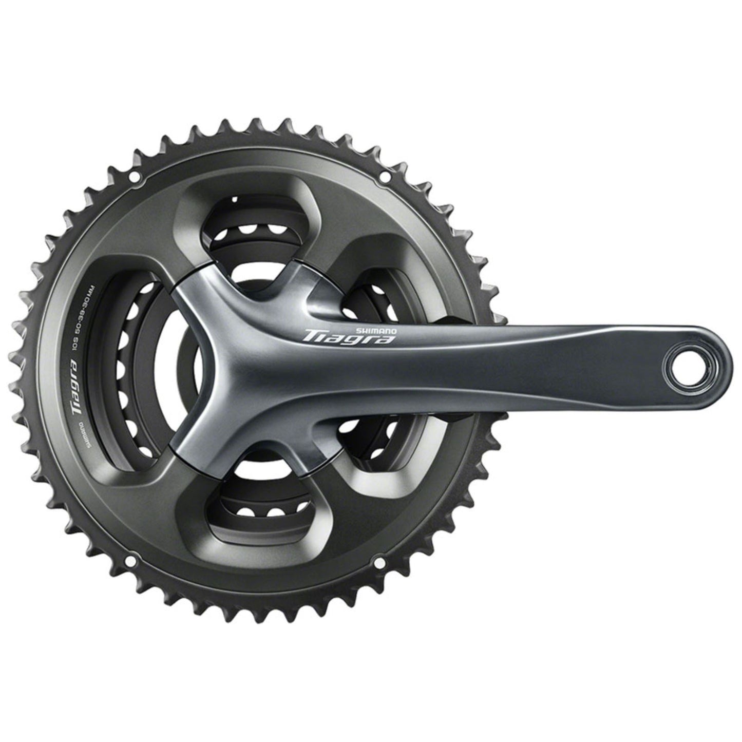 Shimano Crankset - 175mm - 10-Speed - 50/39/30t - Gray - Tiagra FC-4703  [MPN: EFC4703EX090]_1183945