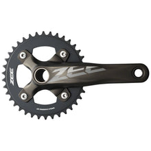 Shimano Crankset - 175mm - 10-Speed - 36t - 104 BCD - Black - ZEE FC-M640  [MPN: EFCM640EA6X]_1184314
