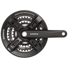 Shimano Altus FC-M311 Crankset - 170mm, 7/8-Speed, 48/38/28t, Black [MPN: EFCM311C888CL]_1184351