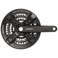 Shimano Altus FC-M311 Crankset - 170mm, 7/8-Speed, 42/32/22t, Black [MPN: EFCM311C222CL]_1184357