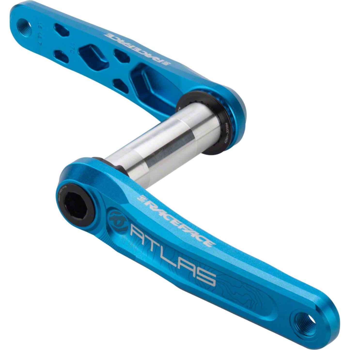 Race Face Atlas Crankset - 175mm - Direct Mount - Blue [MPN: CK16AA175BLU]_1184323