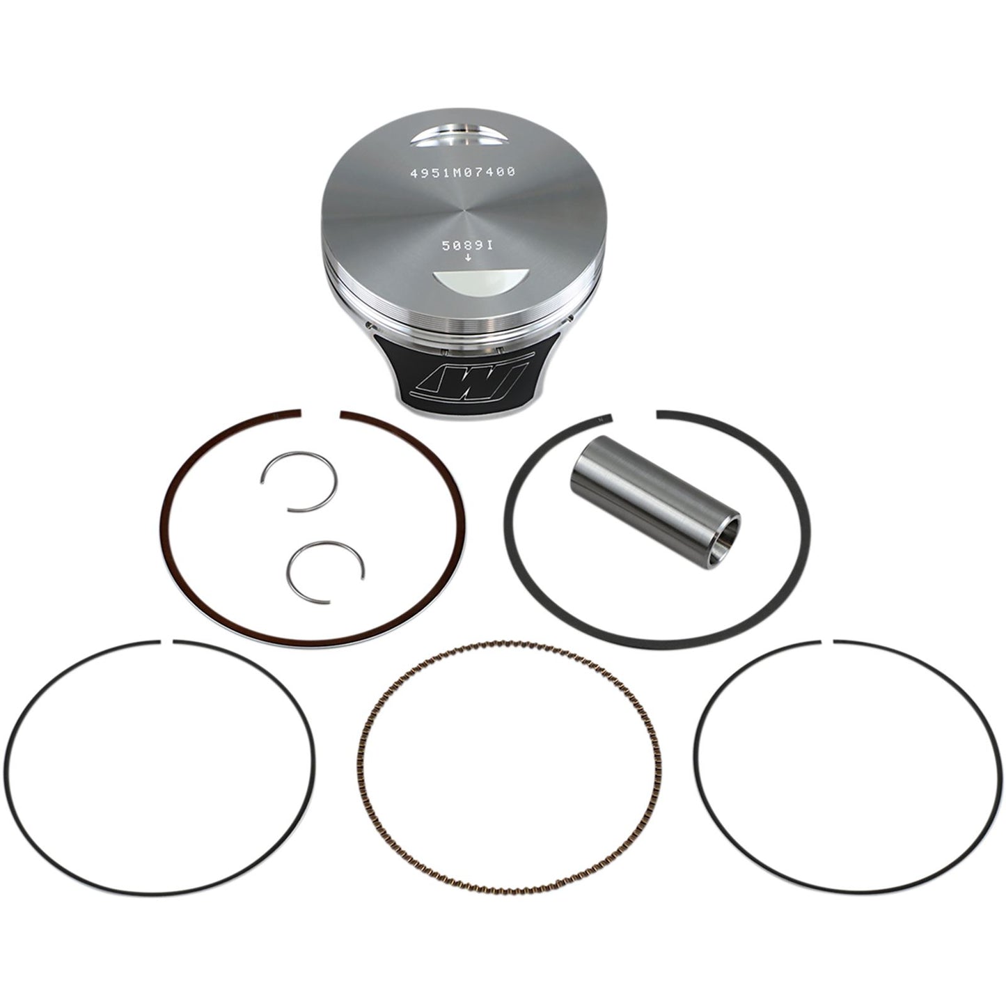 Wiseco - Powersports Piston M07400 YFM250 Raptor 4951M07400_494921