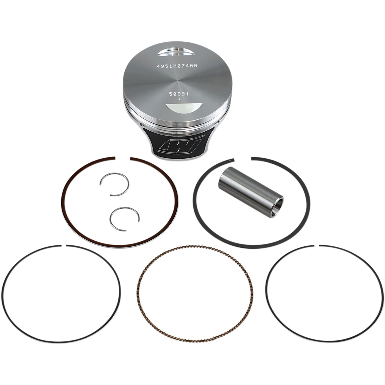 Wiseco - Powersports Piston M07400 YFM250 Raptor 4951M07400_494921