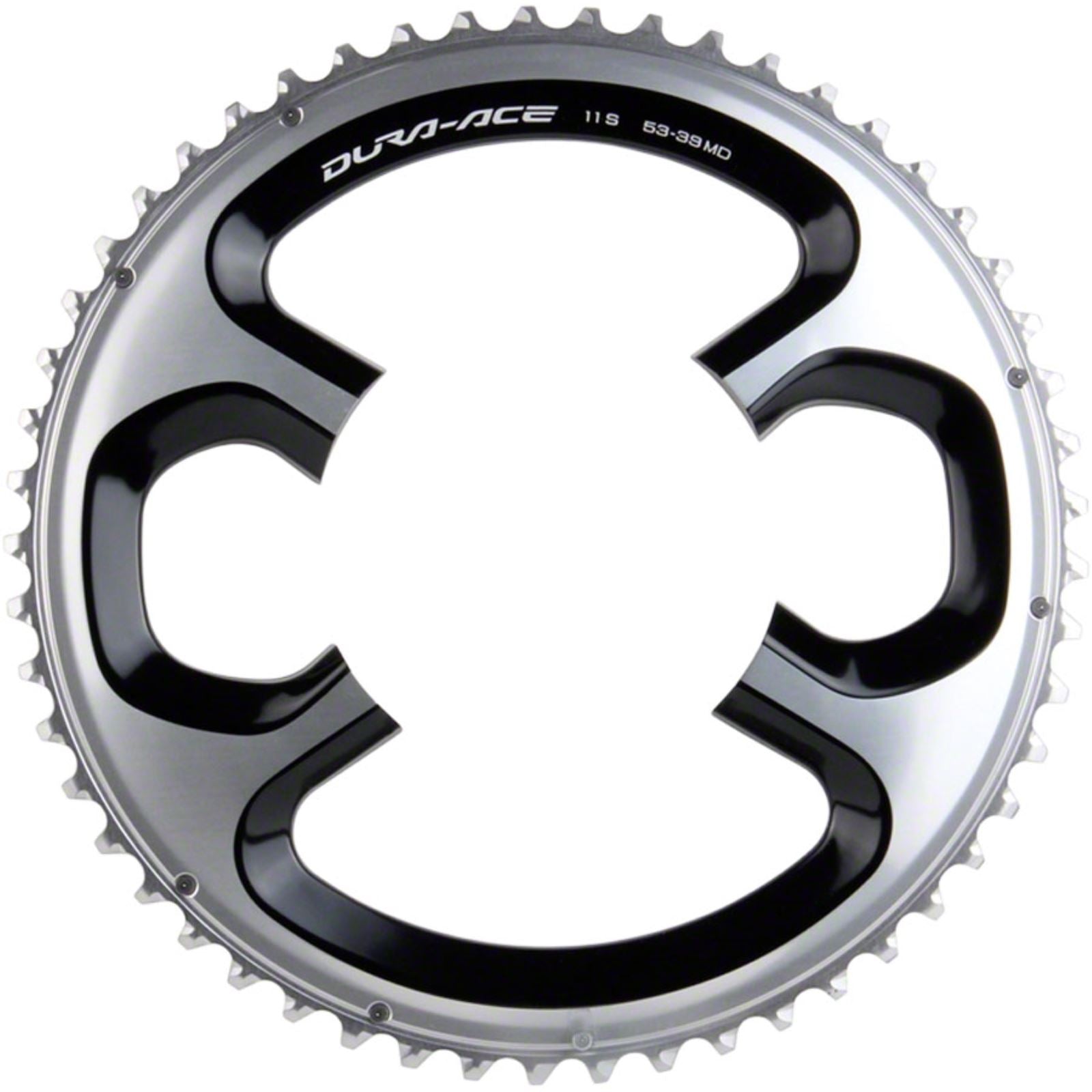 Shimano Dura-Ace 9000 Chainring - 50 Tooth, 11-Speed, 110mm BCD, For 50-34T [MPN: Y1N298080]_1185364