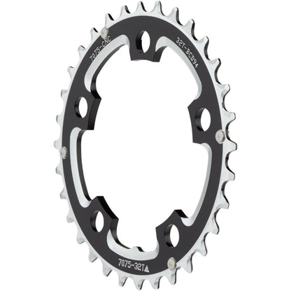 MSW Multi Speed Chainring - 32T, 94mm Black [MPN: SPR-317XR BCD94 32T S.B. BLK]_1185409