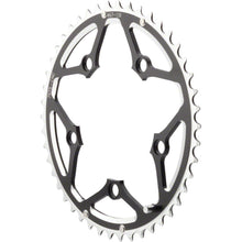 MSW Multi Speed Chainring - 48T, 110mm, Outer, Black [MPN: SPR-317XR BCD110 48T S.B. BLK]_1185374