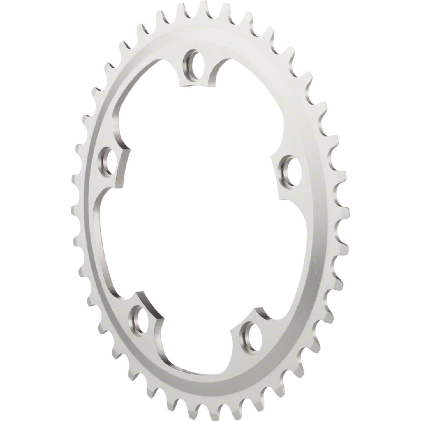 MSW Chainring - 38T, 110mm BCD, Middle, Silver [MPN: SAR-38T-BCD110 S.B. SIL]_1185692