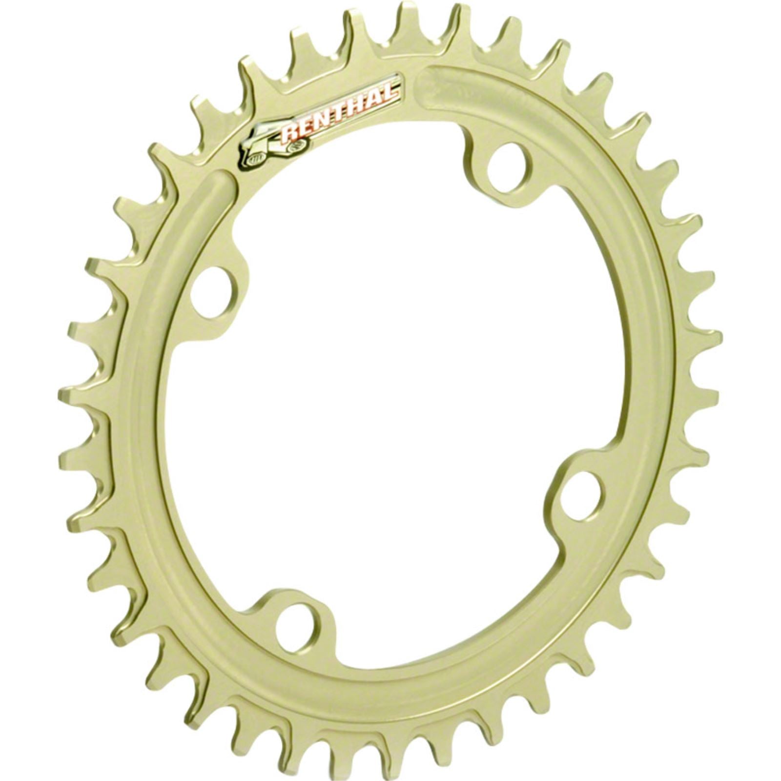 Renthal 1XR Chainring - 34t 104mm BCD - Gold [MPN: MCR107-564-34PHA]_1186003