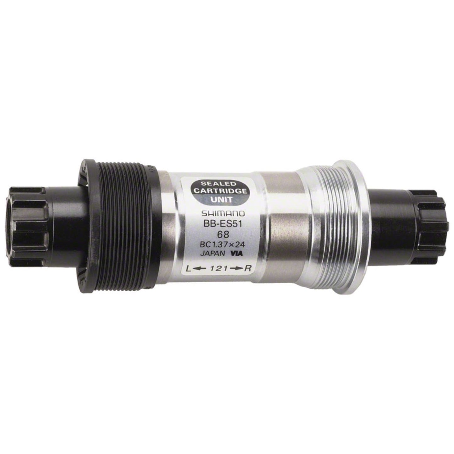 Shimano ES51 68 x 121mm Octalink V2 Spline English Bottom Bracket [MPN: EBBES51B21]_1186270