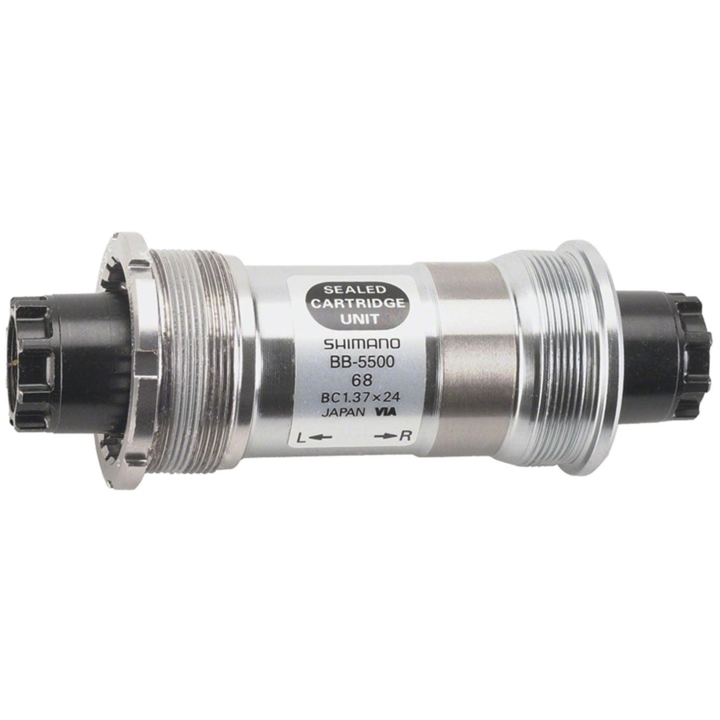 Shimano 105 BB-5500 68x118.5mm Octalink V1 Spline English Bottom Bracket [MPN: EBB5500B18]_1186303
