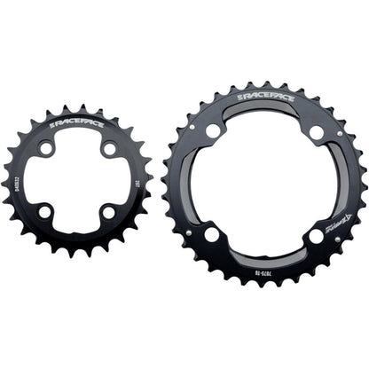 Race Face Turbine 11-Speed Chainring - 64/104mm BCD - 28/38t - Black [MPN: RRTUR2KBLK]_1186338
