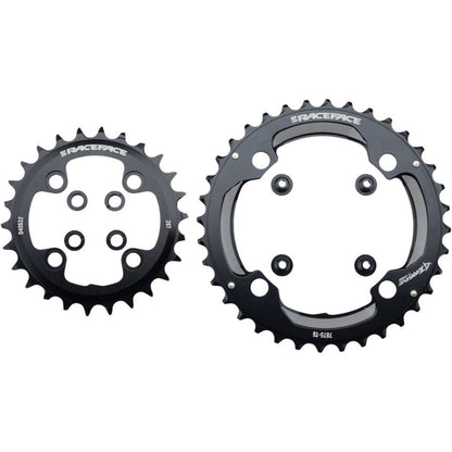 Race Face Turbine 11-Speed Chainring - 64/104mm BCD - 28/38t - Black [MPN: RRTUR2KBLK]_1186339