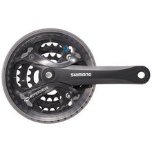 Shimano Acera FC-M361 Crankset - 170mm, 7/8-Speed, 48/38/28t, Black [MPN: EFCM361C888CL]_1186785