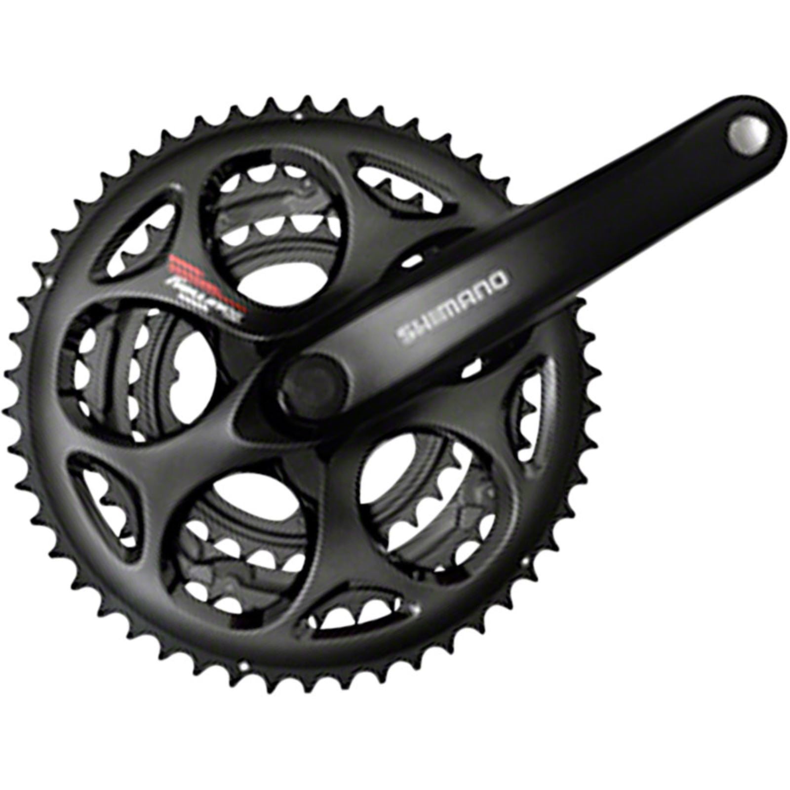 Shimano Tourney FC-A073 Crankset - 170mm, 7/8-Speed, 50/39/30t, Black [MPN: EFCA073C090X]_1186863