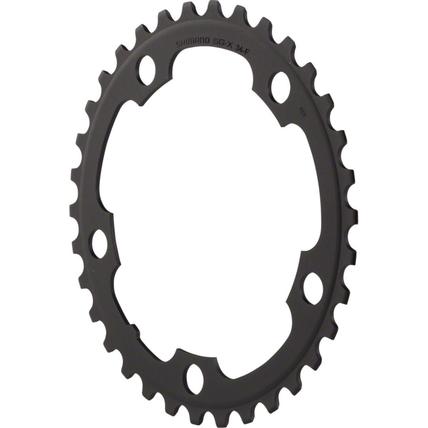 Shimano 34t 110mm 9-Speed Chainring, Black [MPN: Y1NB34000]_1186902