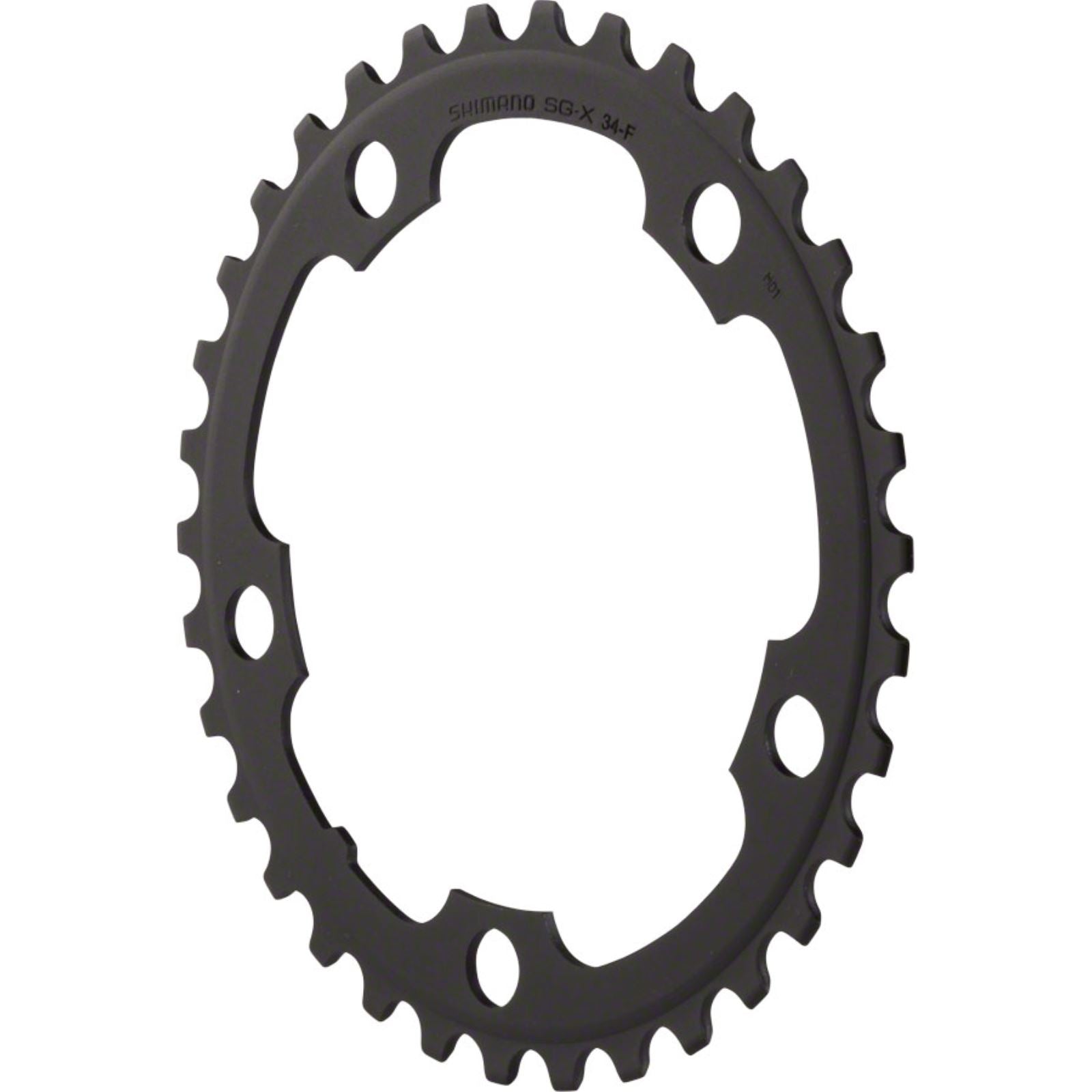 Shimano 34t 110mm 9-Speed Chainring, Black [MPN: Y1NB34000]_1186902