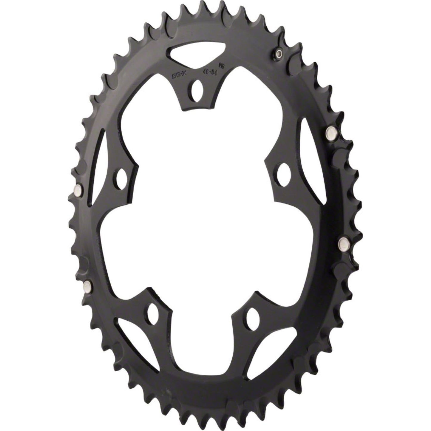 Shimano 46t 110mm 9-Speed Chainring, Black [MPN: Y1NB98050]_1186903