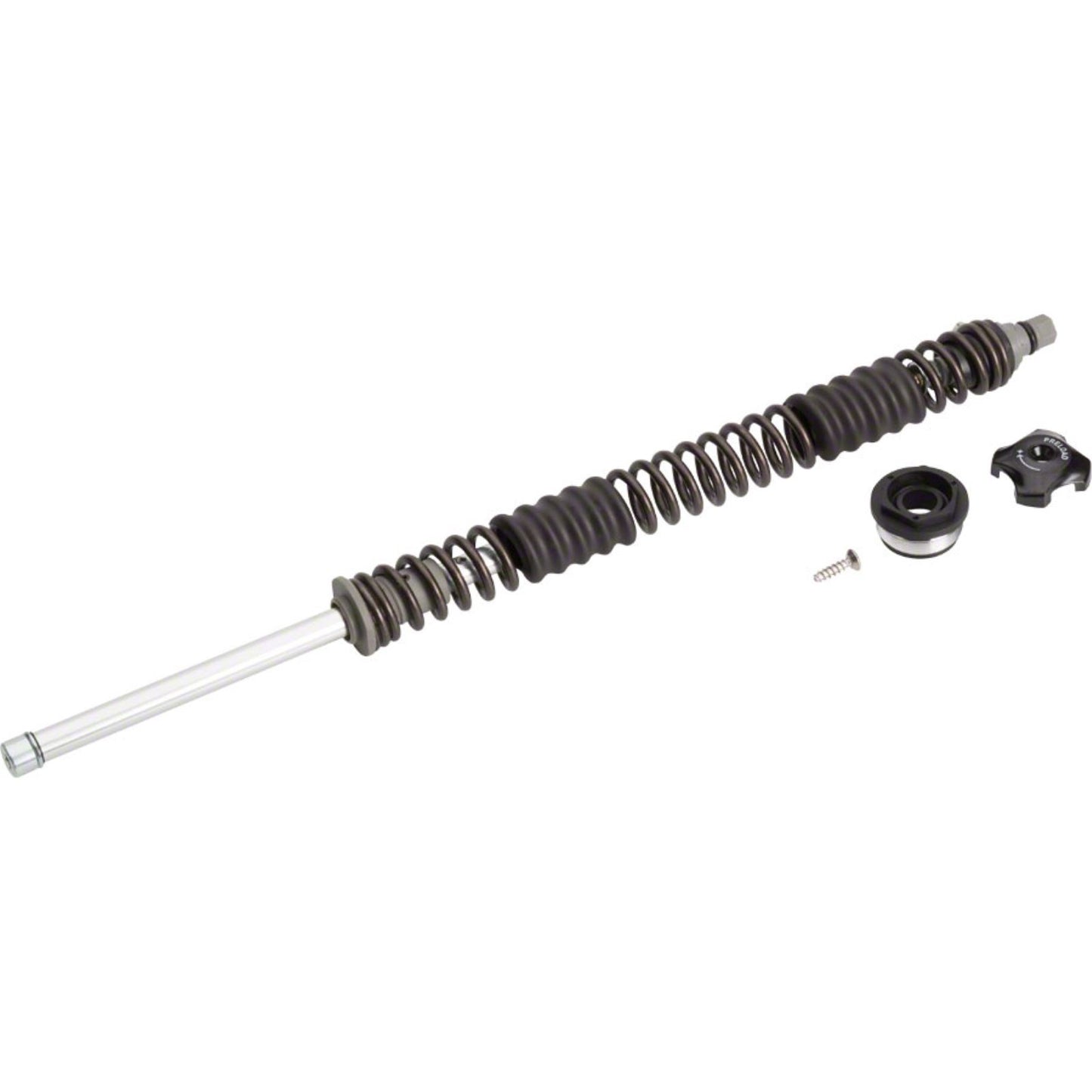 RockShox Spring Internals - Top Cap and Adjuster Knob Kit - X-Soft Silver 11.4015.538.060_1190043