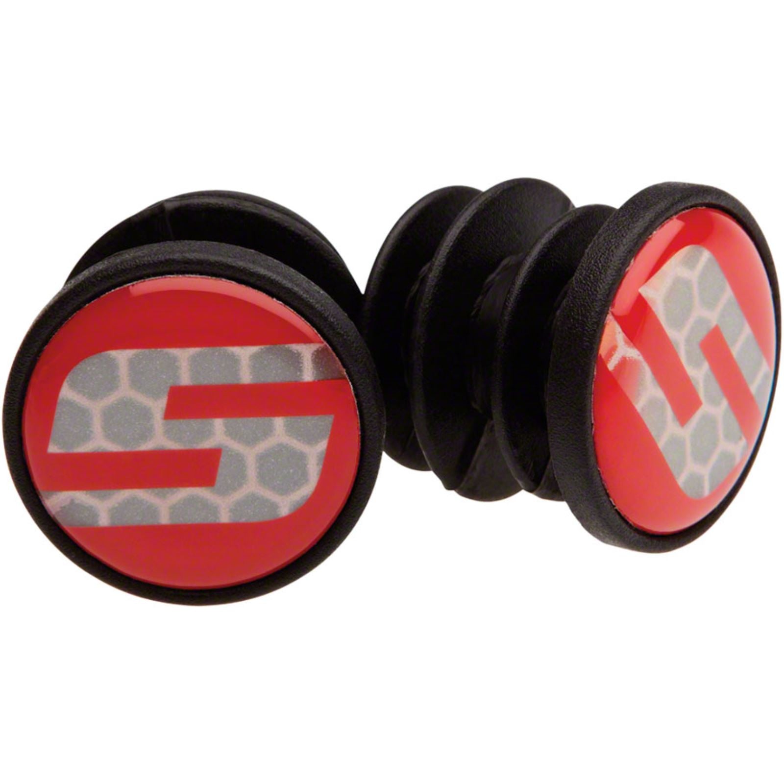 SRAM Road Handlebar End Plugs S Logo [MPN: 00.7915.074.020]_1192773