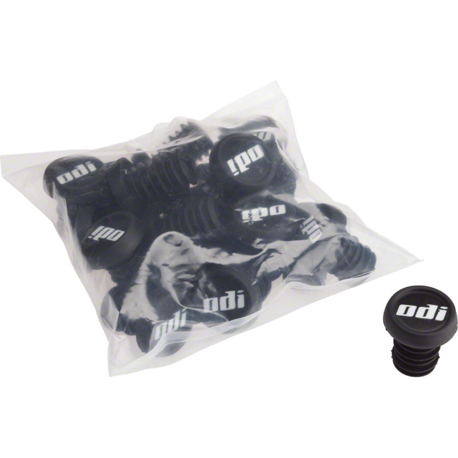 ODI Jar of BMX End Plugs - Refill Pack - 10 Pair - Black [MPN: F72PR-B]_1193064