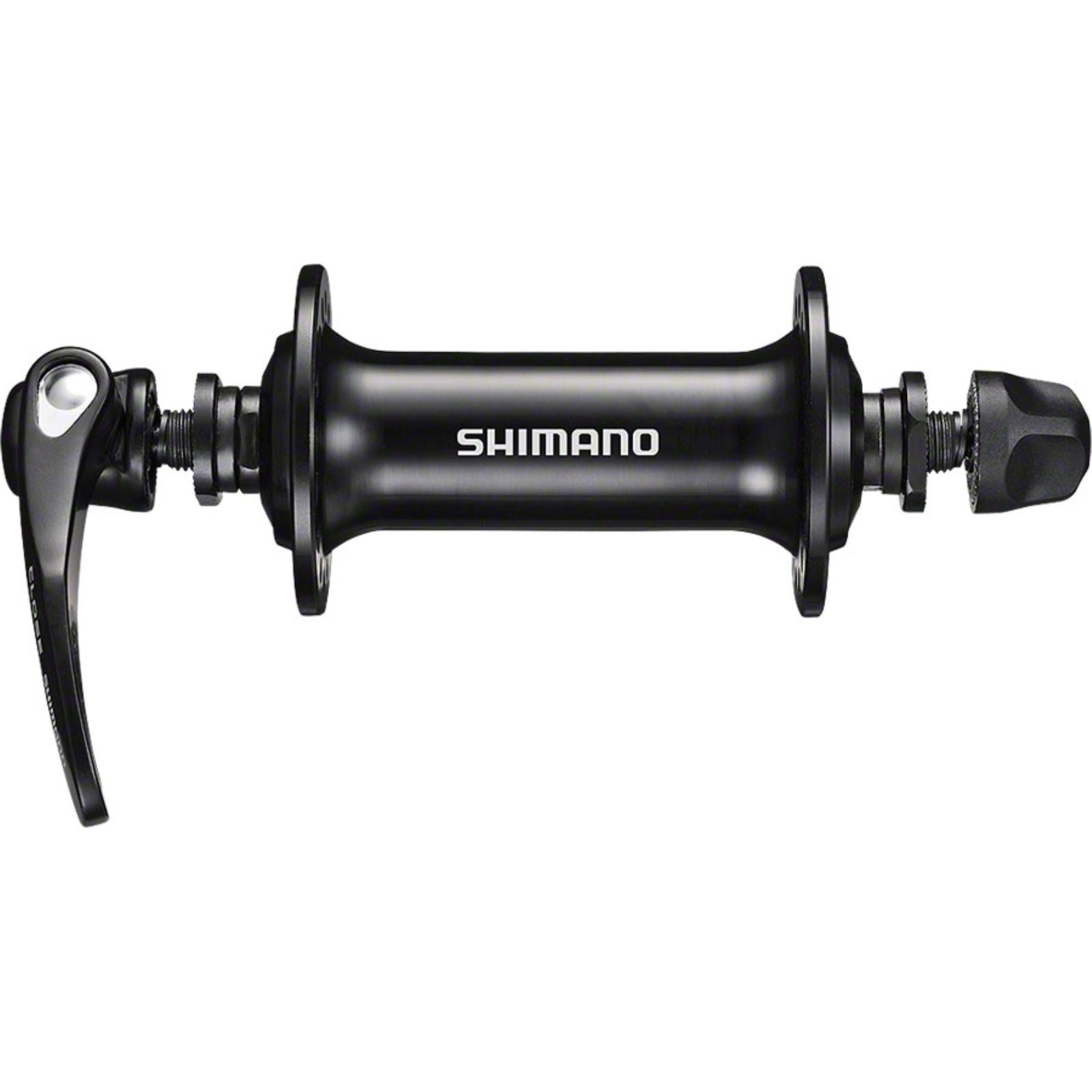 Shimano Front Hub - QR x 100mm - Rim Brake - Black - 36h - HB-RS400  [MPN: EHBRS400AL]_1193769
