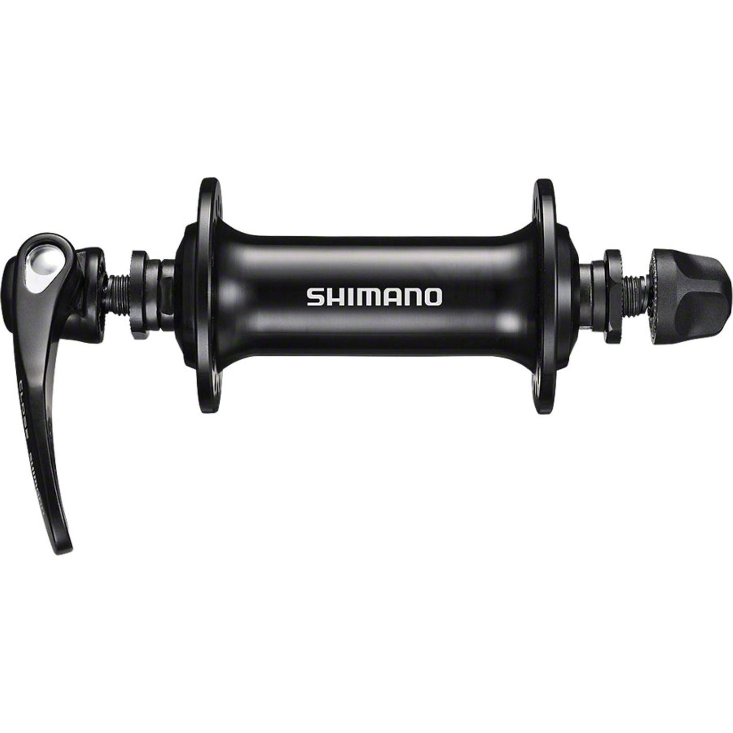 Shimano Front Hub - QR x 100mm - Rim Brake - Black - 32h - HB-RS400 [MPN: EHBRS400BL]_1193744