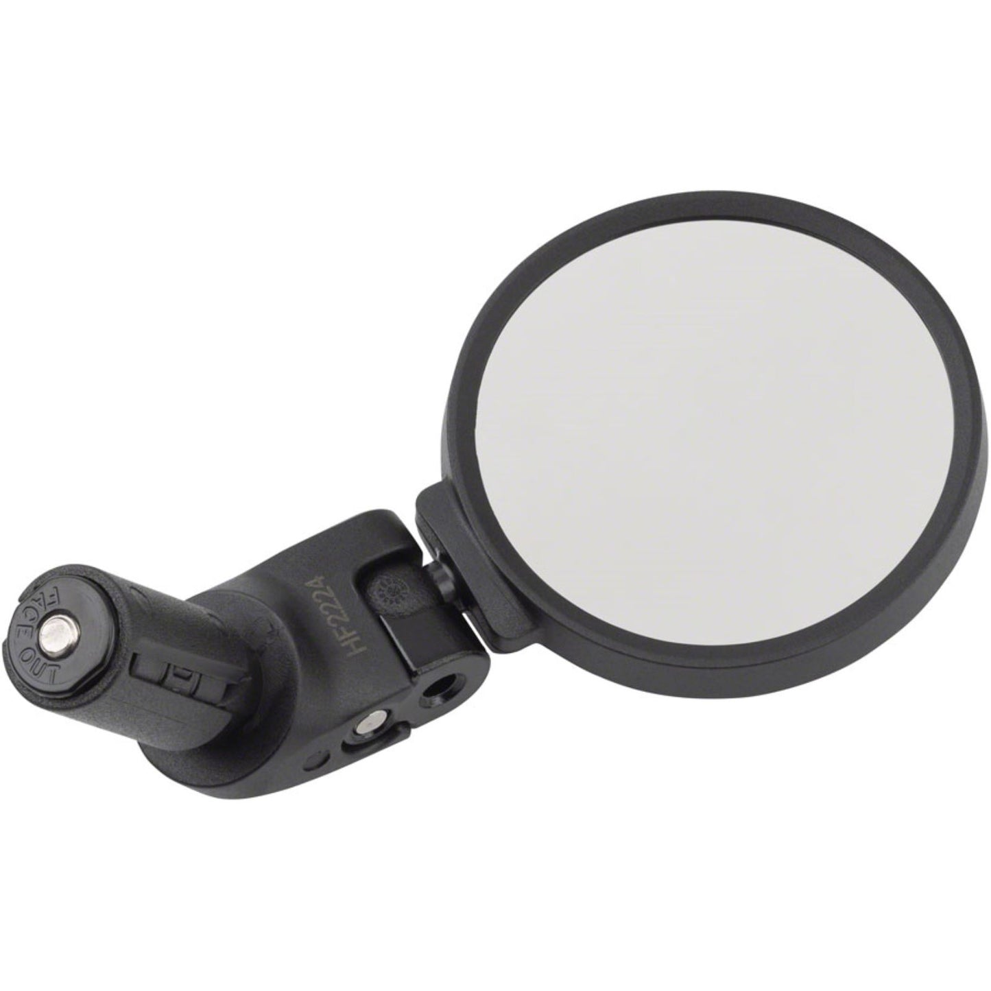 MSW Handlebar Mirror - Flat and Drop Bar - Stainless Steel Lens [MPN: 17-000420]_1196983