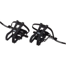 Dimension Compe Combo Pedals/Toe Clip Combo - Aluminum, 9/16" Black [MPN: LU964(BLK)+MT11+VP704W]_1198200
