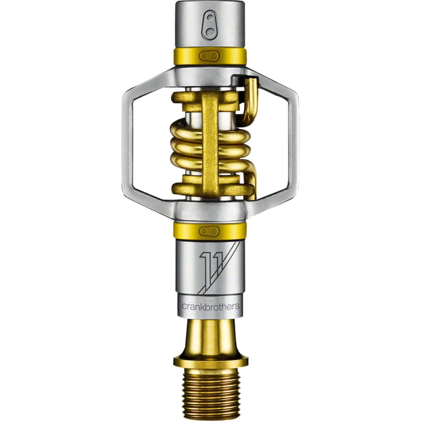Crankbrothers Egg Beater 11 Pedals - Dual Sided Clipless, 9/16", Gold [MPN: 11495]_1198564