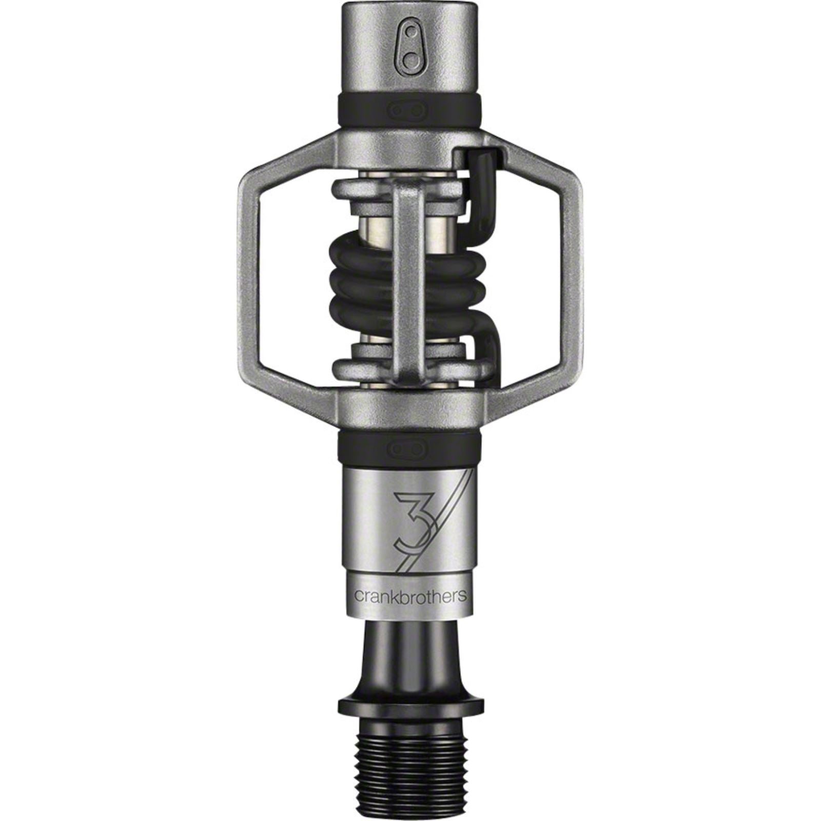 Crankbrothers Egg Beater 3 Pedals - Dual Sided Clipless, 9/16", Black [MPN: 15859]_1198567
