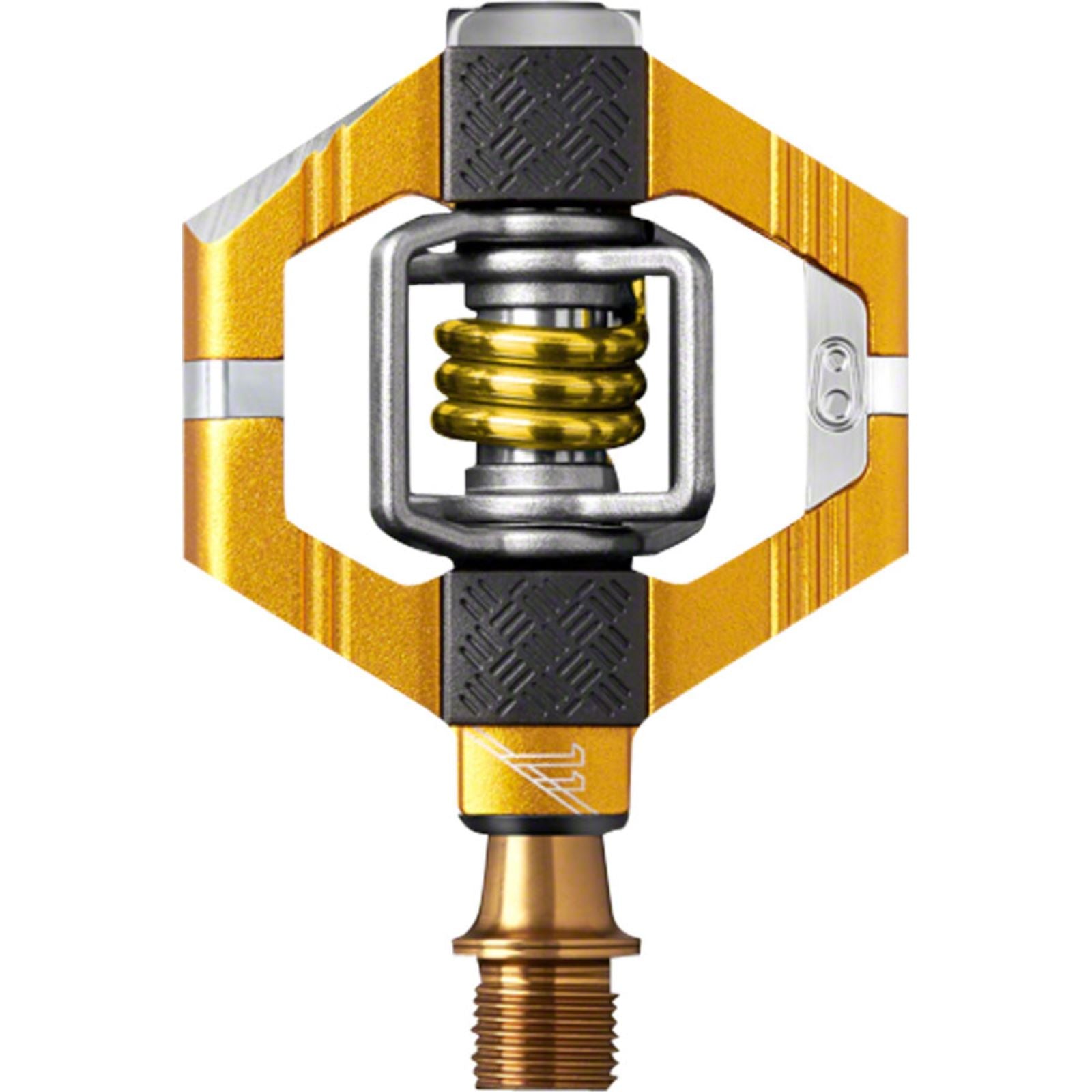 Crankbrothers Candy 11 Pedals - Dual Sided Clipless, Aluminum, 9/16" - Gold [MPN: 15984]_1198544