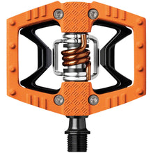Crankbrothers Double Shot 2 Pedals - Single Side Clipless w/Platform, Alum, 9/16" Orange [MPN: 16007]_1198600