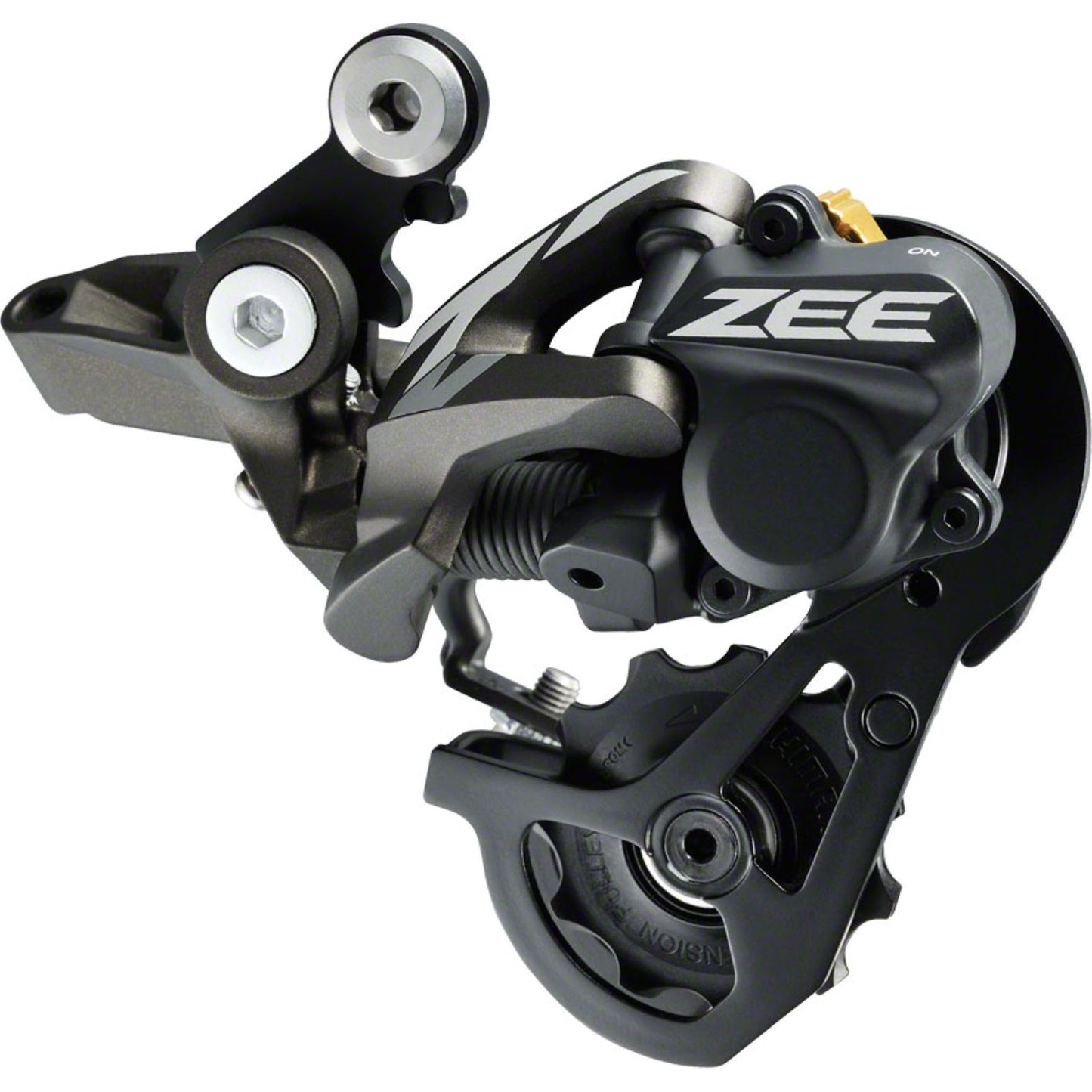 Shimano Rear Derailleur - 10 Speed - Short Cage - Gray - ZEE RD-M640-SS [MPN: IRDM640SSW]_1199517