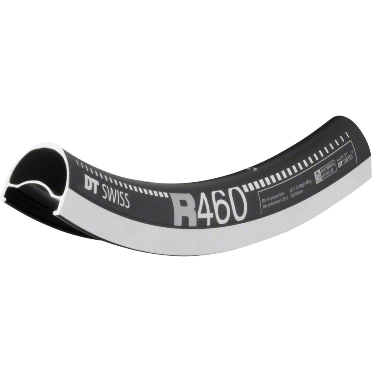 DT Swiss R 460 Rim - 700, Rim, Black, 28H [MPN: RTR046RPN28SSB1269]_1199805