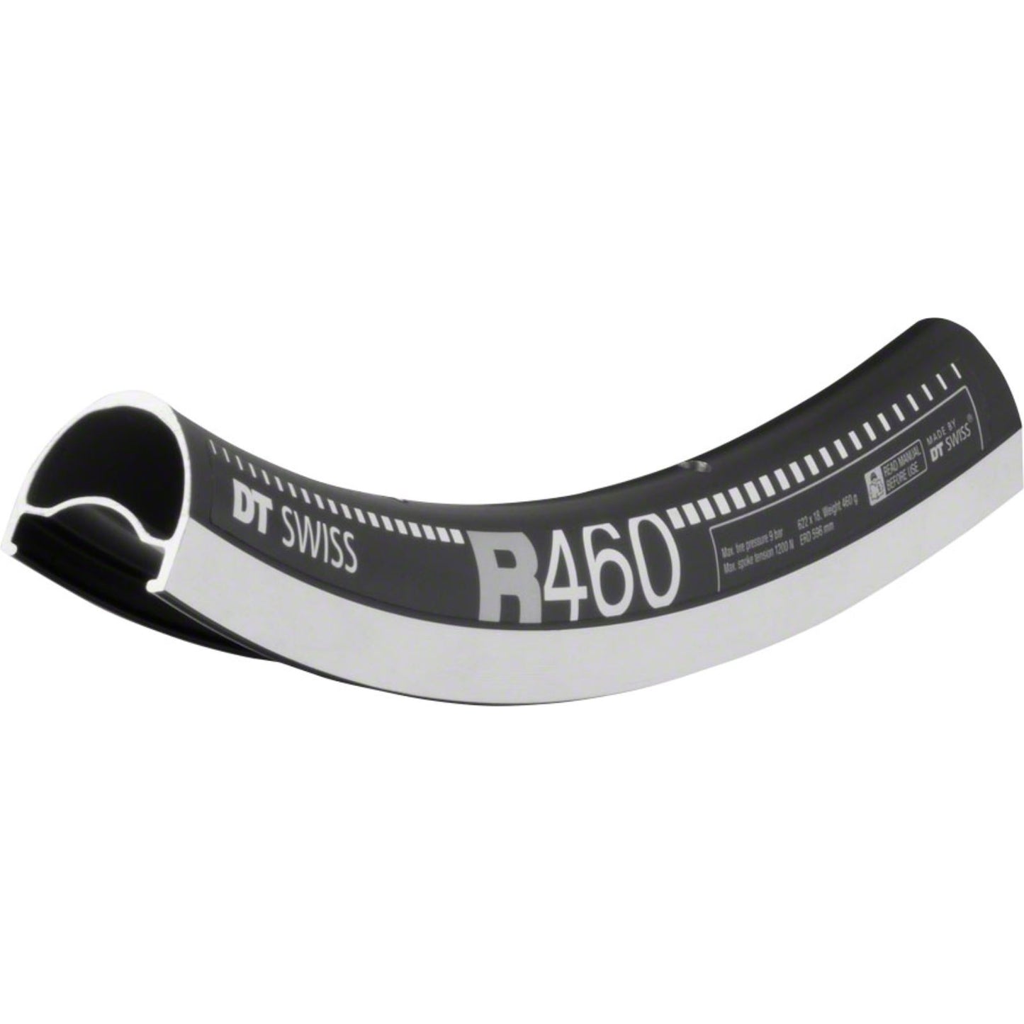 DT Swiss R 460 Rim - 700, Rim, Black, 32H [MPN: RTR046RPN32SSB1270]_1199806