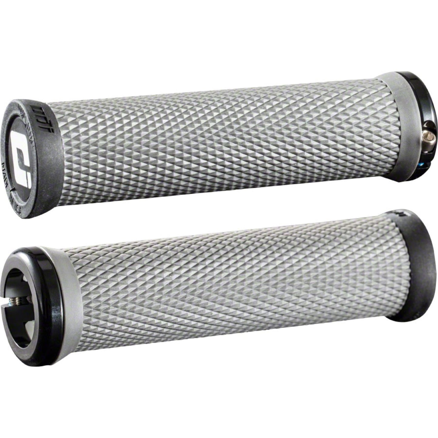 ODI Elite Motion Grips - Graphite Black, Lock-On [MPN: D33MTH-B]_1207165