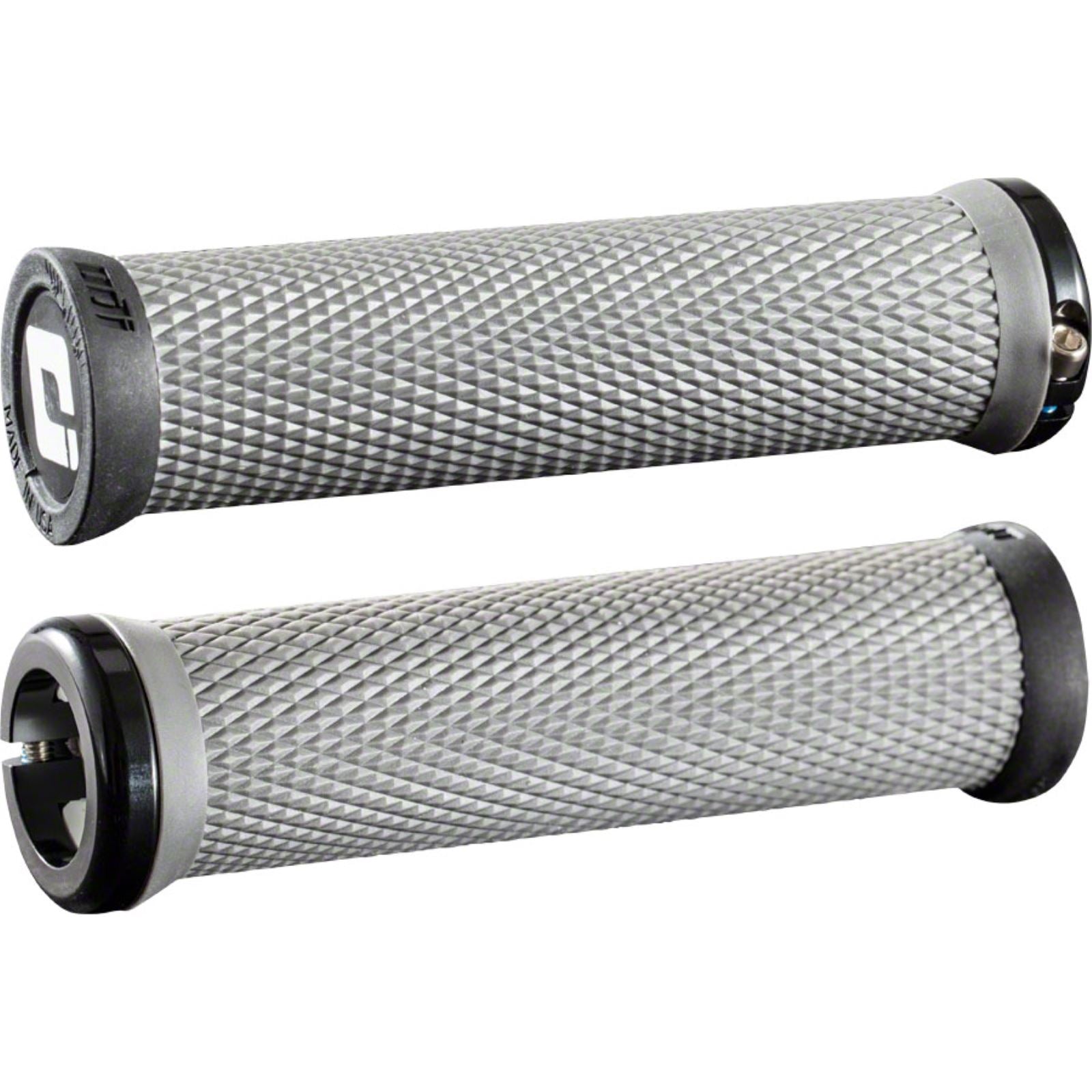 ODI Elite Motion Grips - Graphite Black, Lock-On [MPN: D33MTH-B]_1207165
