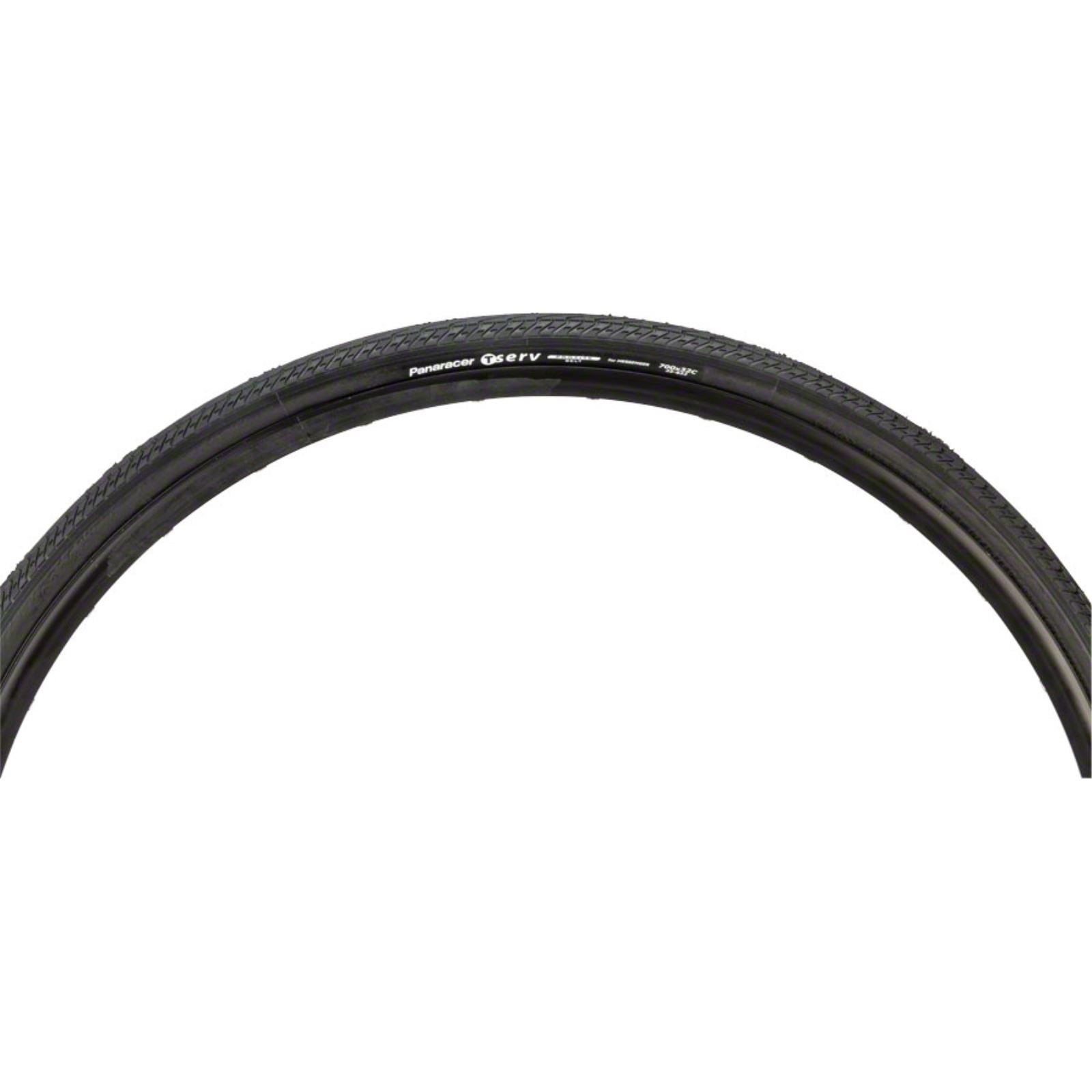 Panaracer T-Serv Protite Tire - 700 x 25, Clincher, Folding, Black [MPN: RF725-TSV-B3]_1207436
