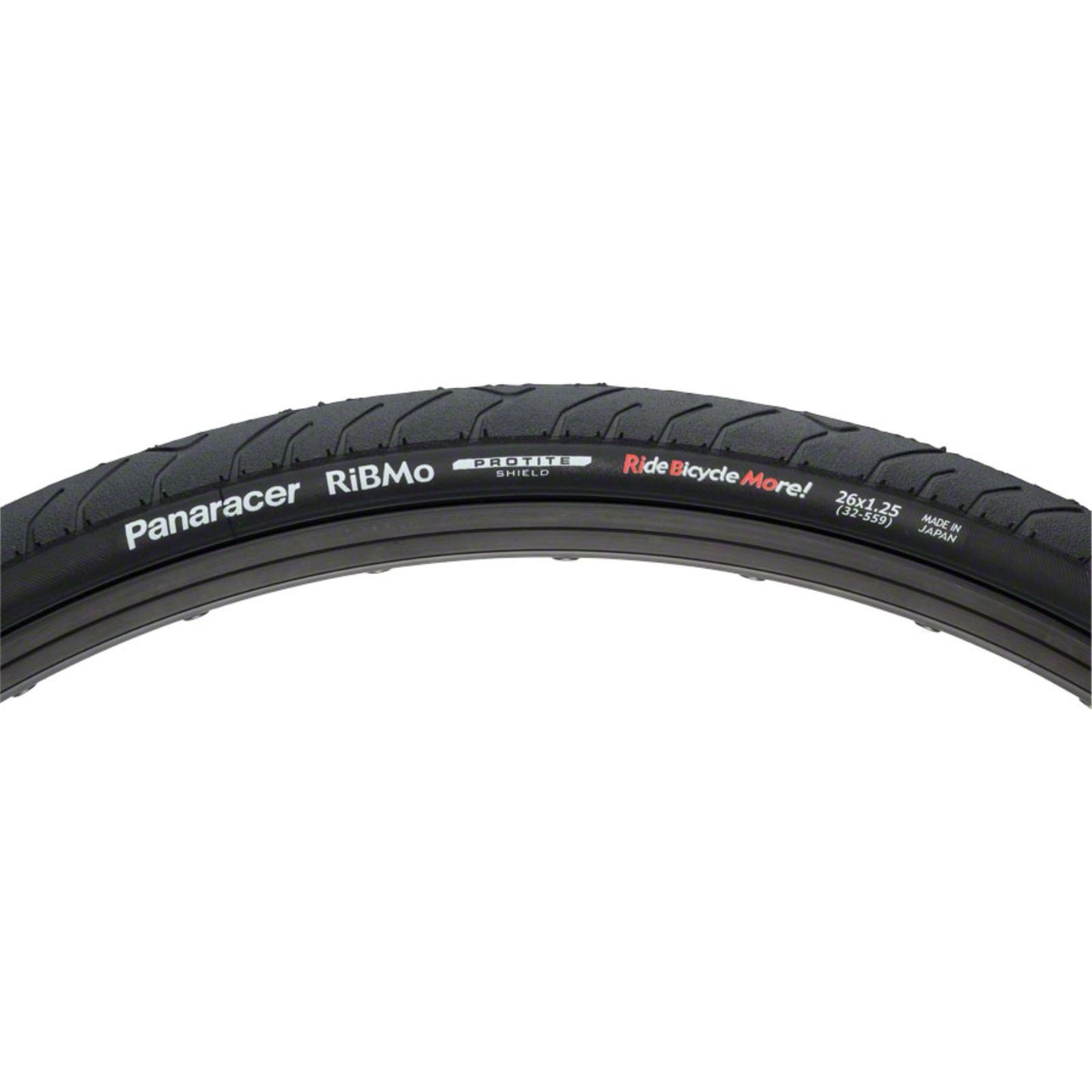 Panaracer RiBMo ProTite Tire - 26 x 1.25, Clincher, Folding, Black [MPN: RF26125PS-RB-B2]_1207446