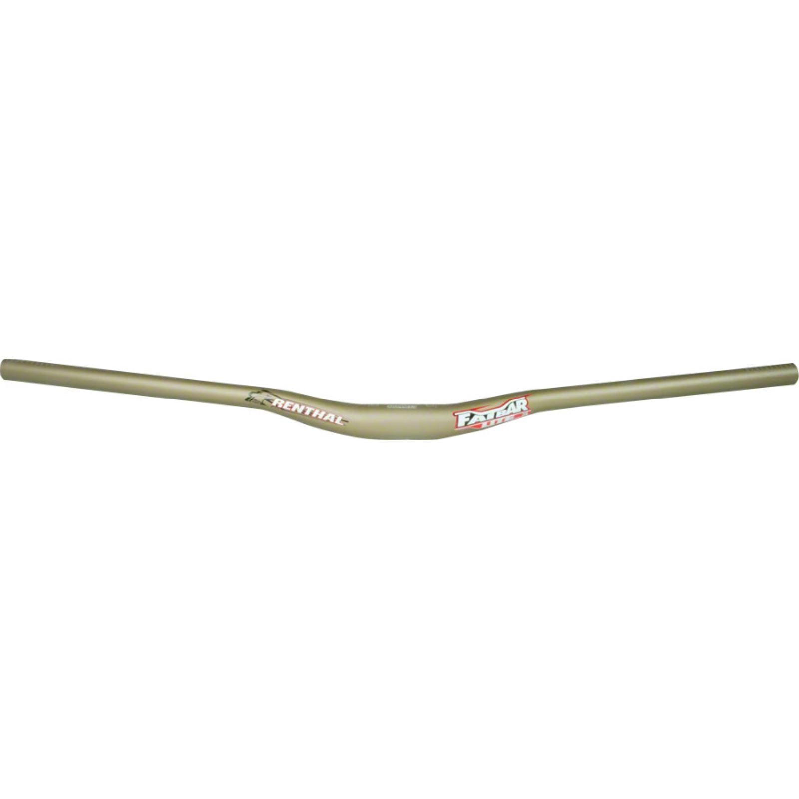 Renthal FatBar Lite Handlebar: 20mm Rise, 760mm Width, 35mm Clamp Gold M165-01-AG_1208674