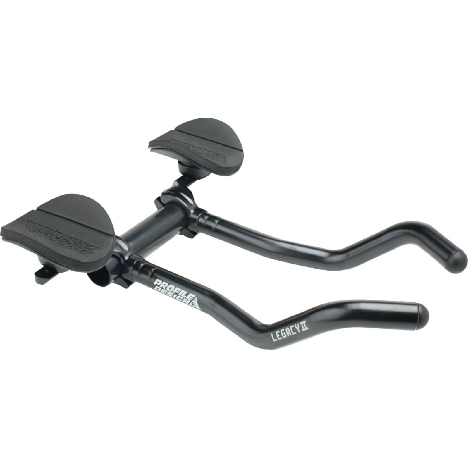 Profile Design Legacy II Alum Aerobar with ZB Bracket and Venturi Armrest - Matte Black [MPN: RHLGC21]_1209626