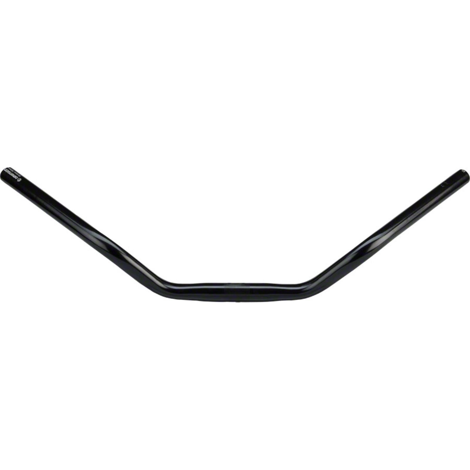 MSW 25.4 Urban Cruiser Bar, 600mm Wide, 70mm Rise, 50 Degree Sweep, Black [MPN: 01-000055]_1210333