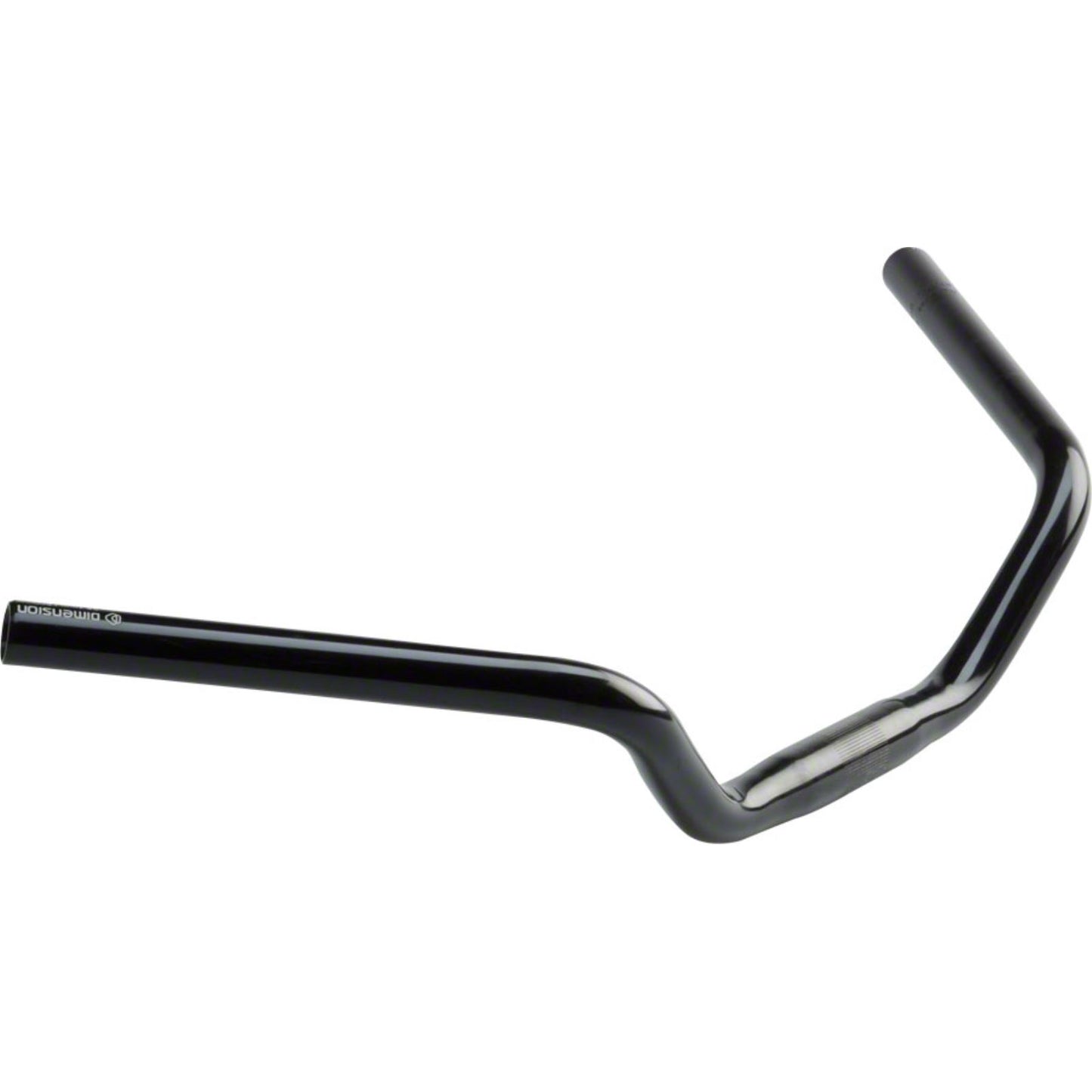 MSW 25.4 Urban Cruiser Bar, 600mm Wide, 70mm Rise, 50 Degree Sweep, Black [MPN: 01-000055]_1210334