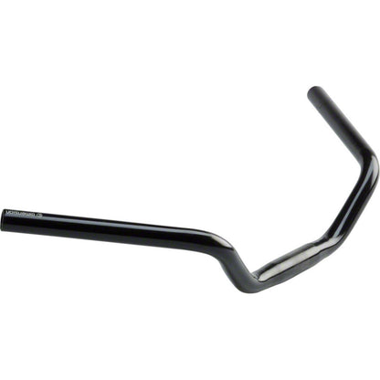MSW 25.4 Urban Cruiser Bar, 600mm Wide, 70mm Rise, 50 Degree Sweep, Black [MPN: 01-000055]_1210334
