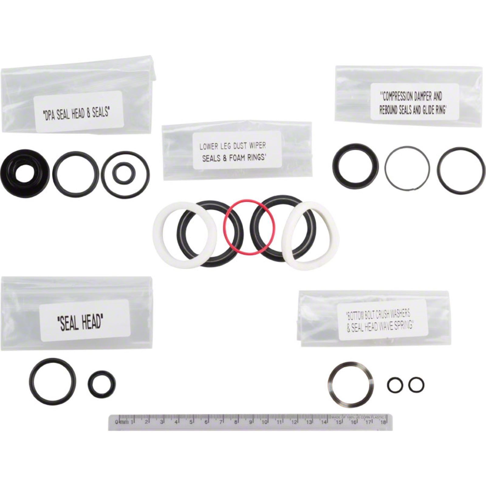 RockShox 200 Hour 1 year Fork Service Kit Yari Dual Position Air A1 2016+ [MPN: 00.4315.032.622]_1211544