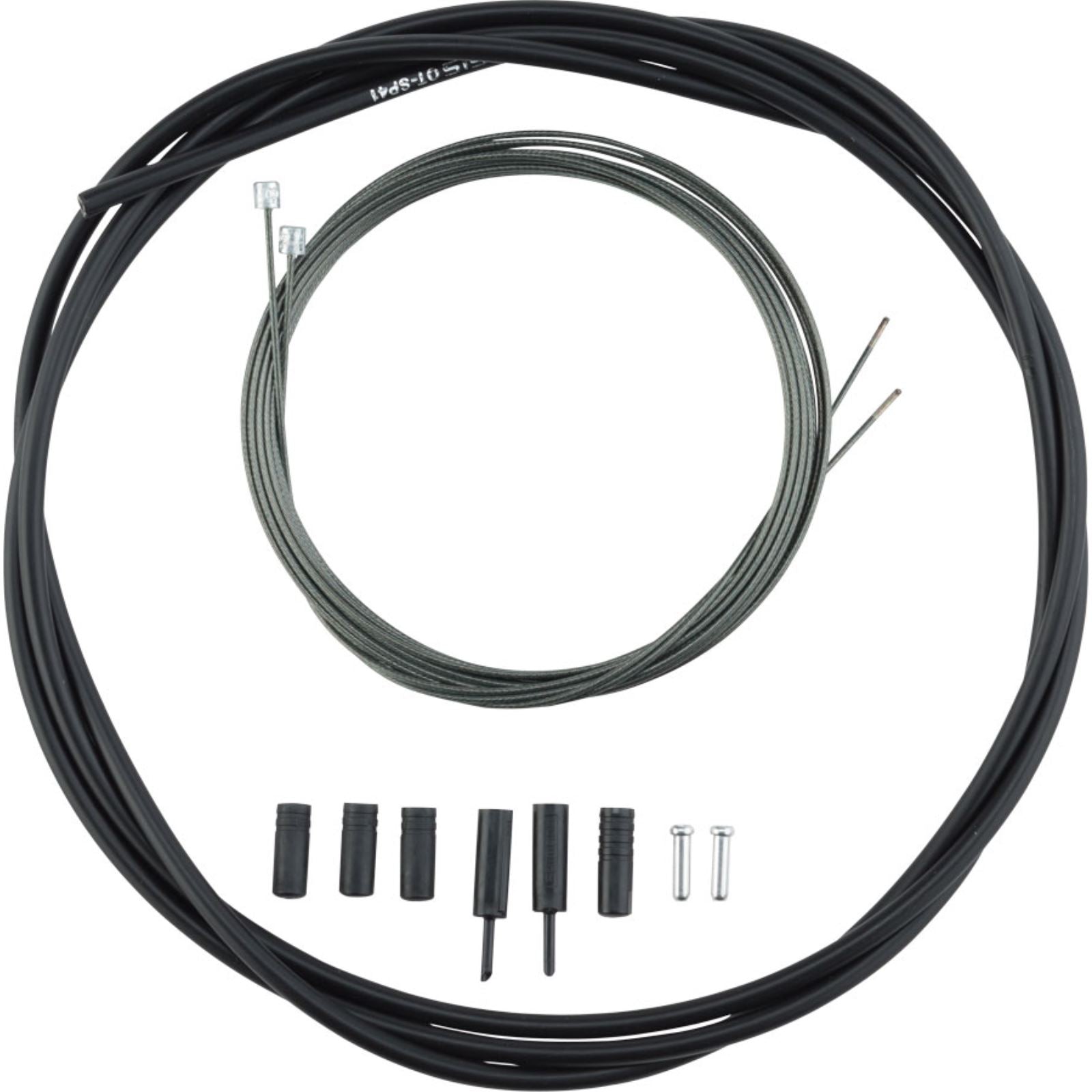 Shimano Road Optislick Derailleur Cable and Housing Set - Black [MPN: Y60198010]_1211706
