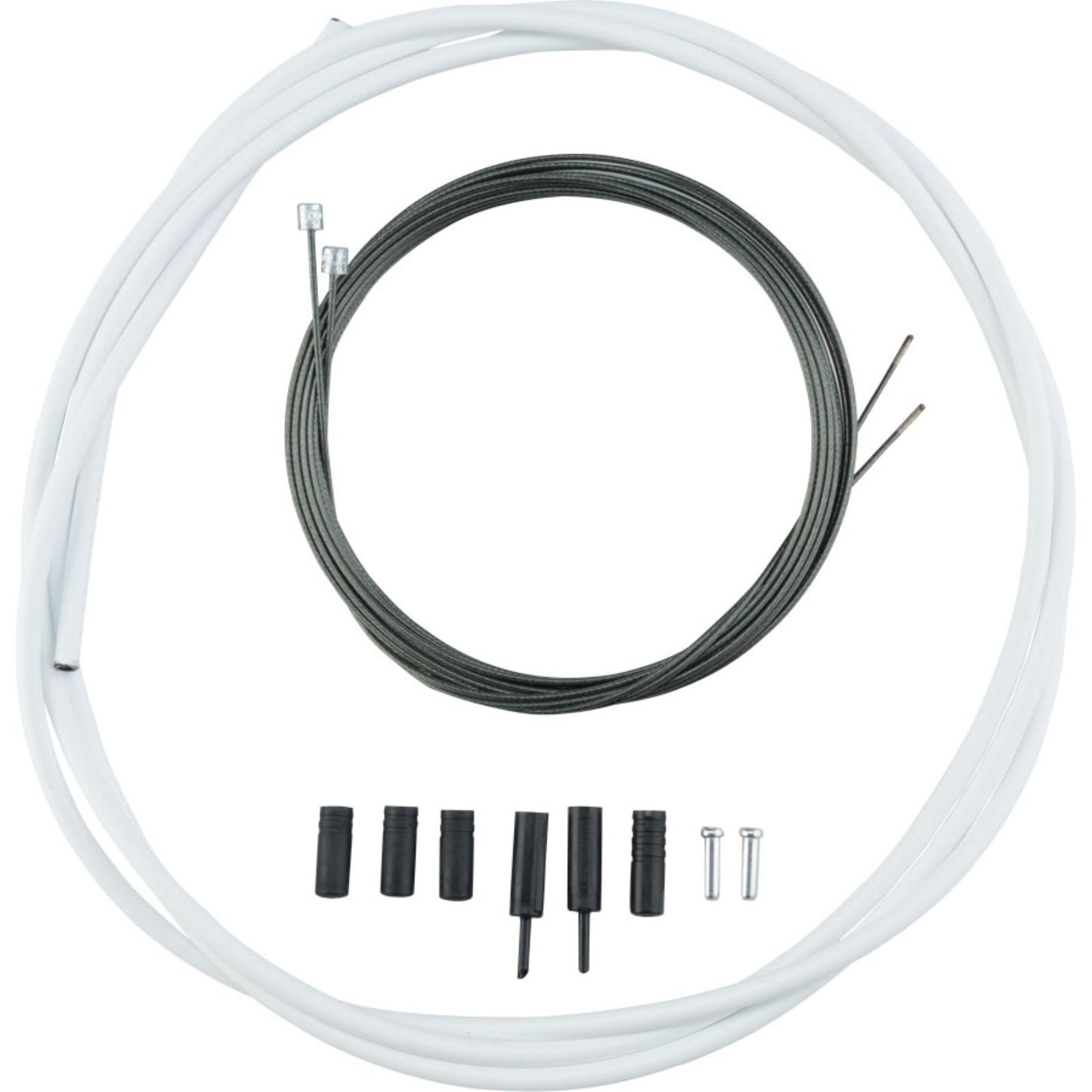 Shimano Road Optislick Derailleur Cable and Housing Set - White [MPN: Y60198030]_1211708